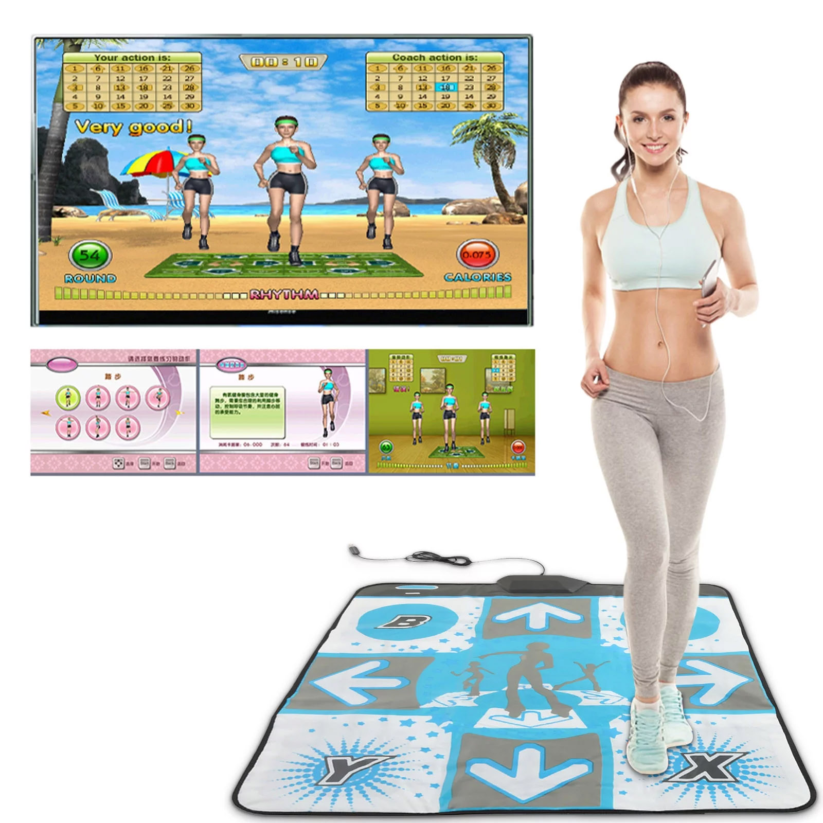 Repotting Mat - Antislip Party Single Dancing Pad Dansmat