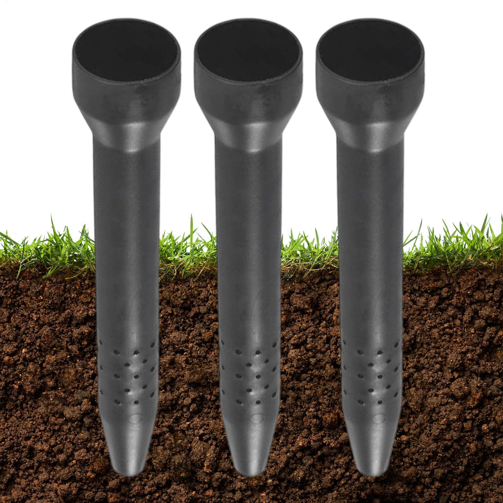 Plant Support Stake - Tuinbesproeiingspinnen 3-pack Wortelirrigatiepinnen Buitenplantenbak Watervoedersysteem voor