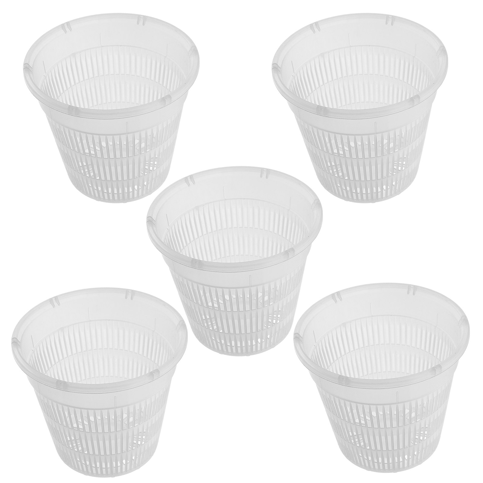 Indoor Plants - 5 stuks hydroponische plantenbakken, plastic manden
