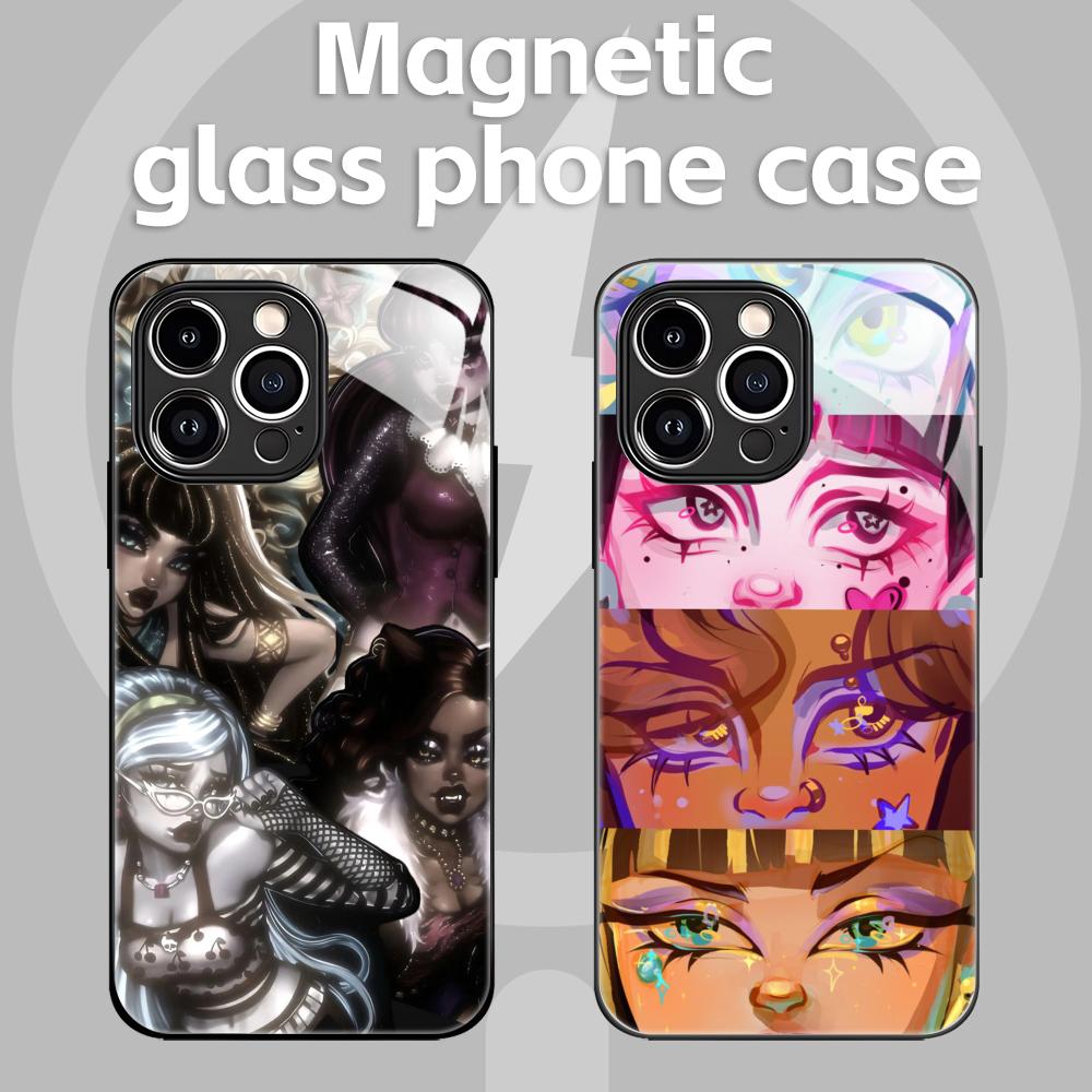 Monstera - M-MonsterS Cartoon H-HighS Telefoonhoesje voor iPhone
