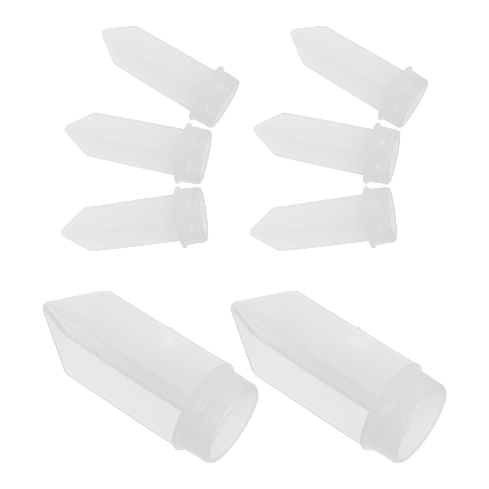 Plant Support Stake - 8 stuks Tuinplantensteunclips, plastic, voor het
