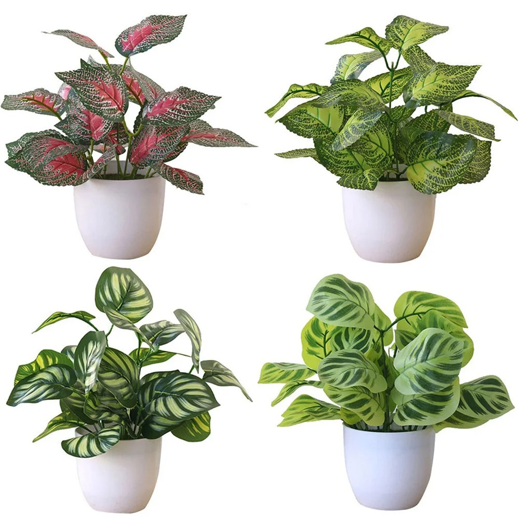 Snake Plant - 1PC Kunstmatige Gebladerte Plant Pot Bonsai