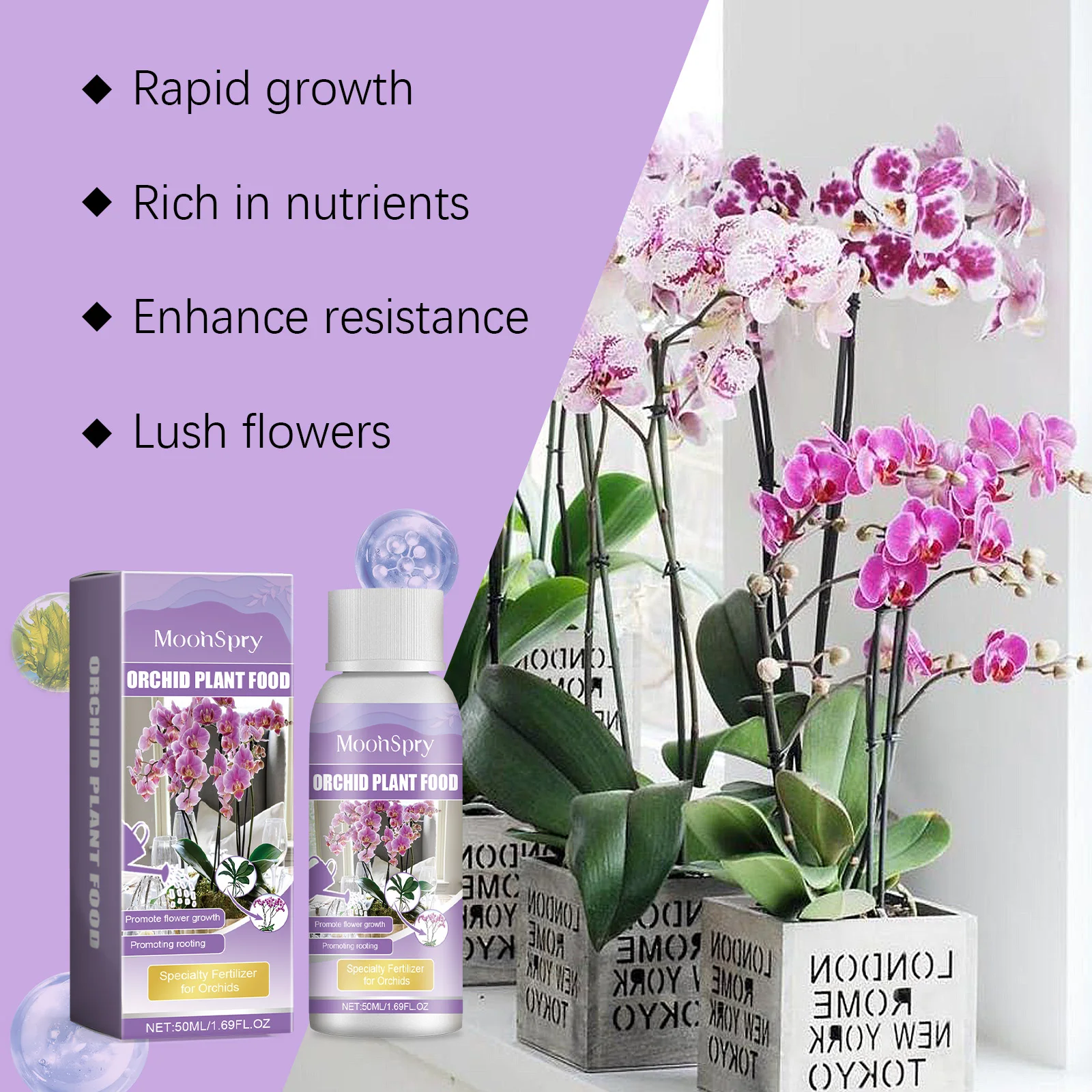 Orchideeën-groeimiddel – speci - Plant Pot recensie en prijs