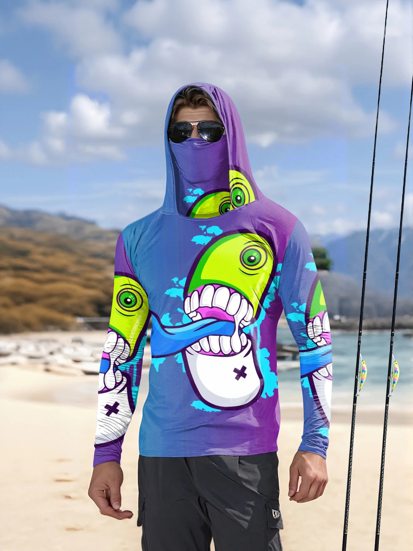 Heren Cartoon Monster Graffiti - Monstera recensie en prijs