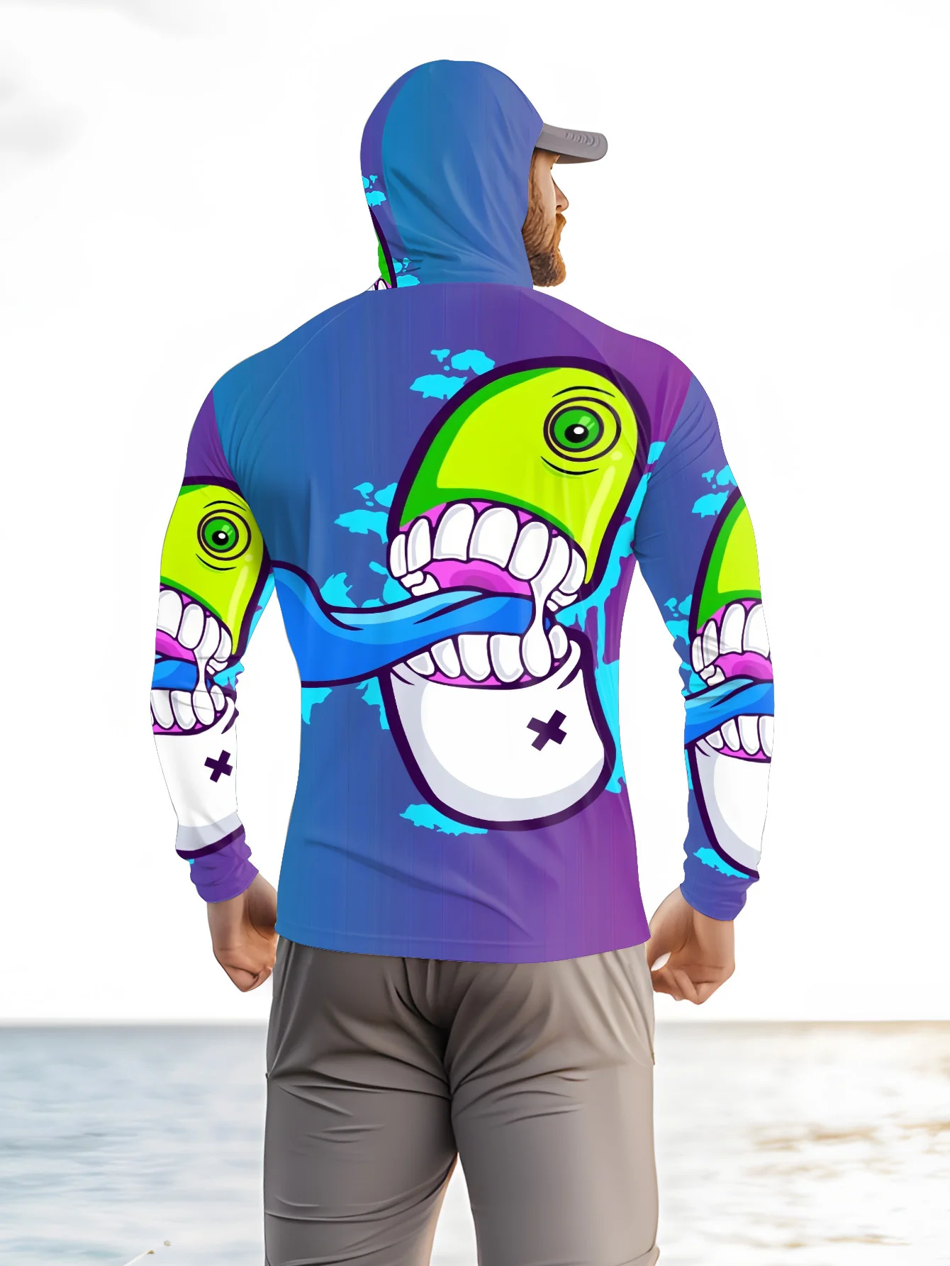 Heren Cartoon Monster Graffiti - Monstera recensie en prijs
