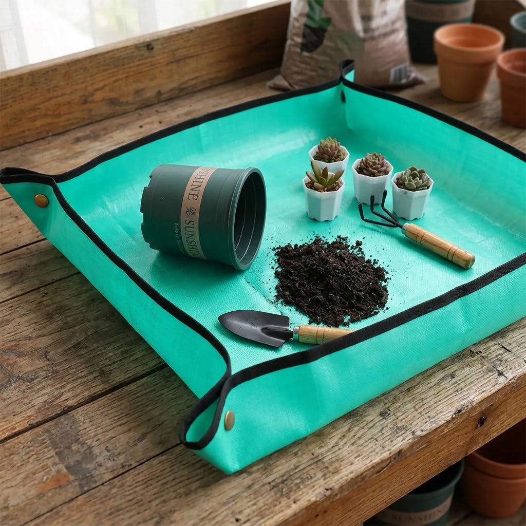 Waterdichte plantenverplanting - Repotting Mat recensie en prijs