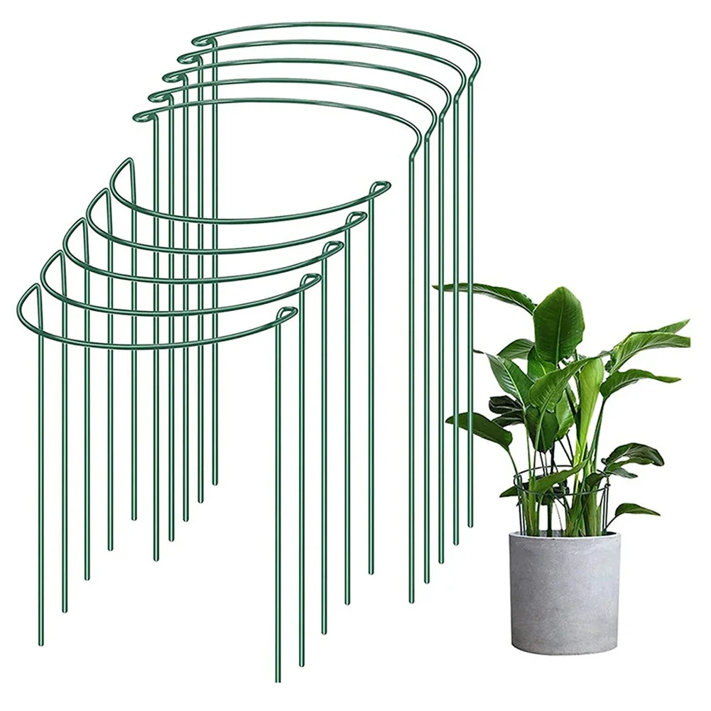 2 stuks stevige metalen plante - Plant Support Stake recensie en prijs
