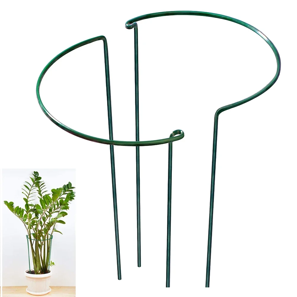 2 stuks stevige metalen plante - Plant Support Stake recensie en prijs