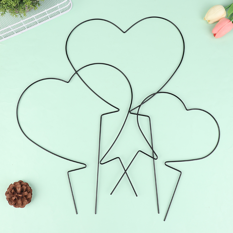 2 Stuks Ijzer Hartvormige Tuin - Plant Support Stake recensie en prijs