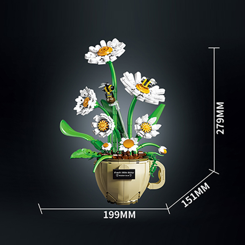 MOC Koffiekopje Bloem Bouwsten - Terracotta Pot recensie en prijs