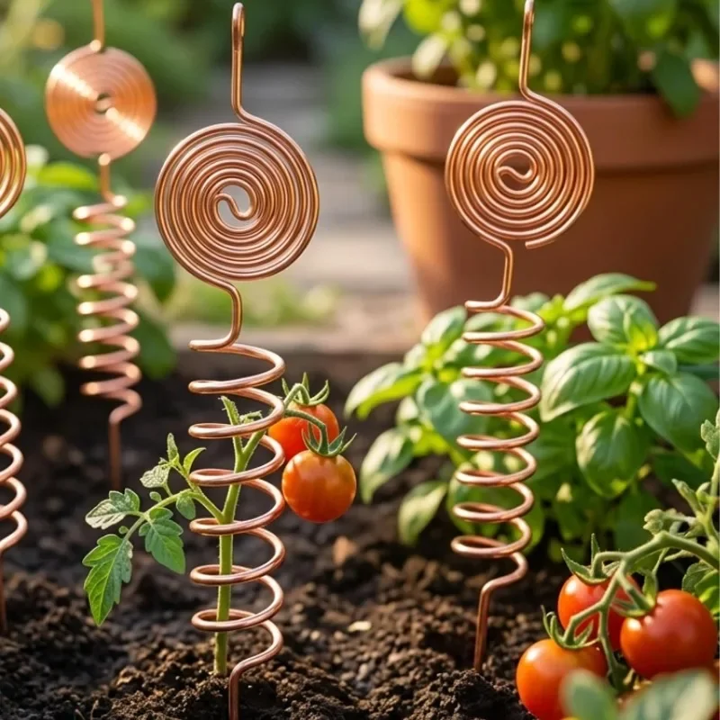 Elektrocultuur koperen planten - Plant Support Stake recensie en prijs