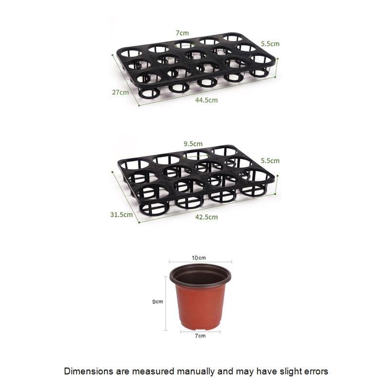 Plastic plantenhouder set met  - Succulent Set recensie en prijs