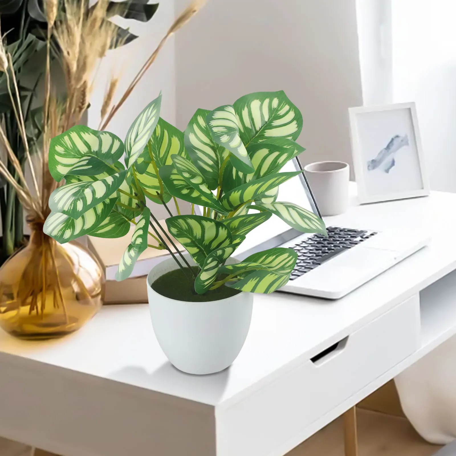 1PC Kunstmatige Gebladerte Pla - Snake Plant recensie en prijs