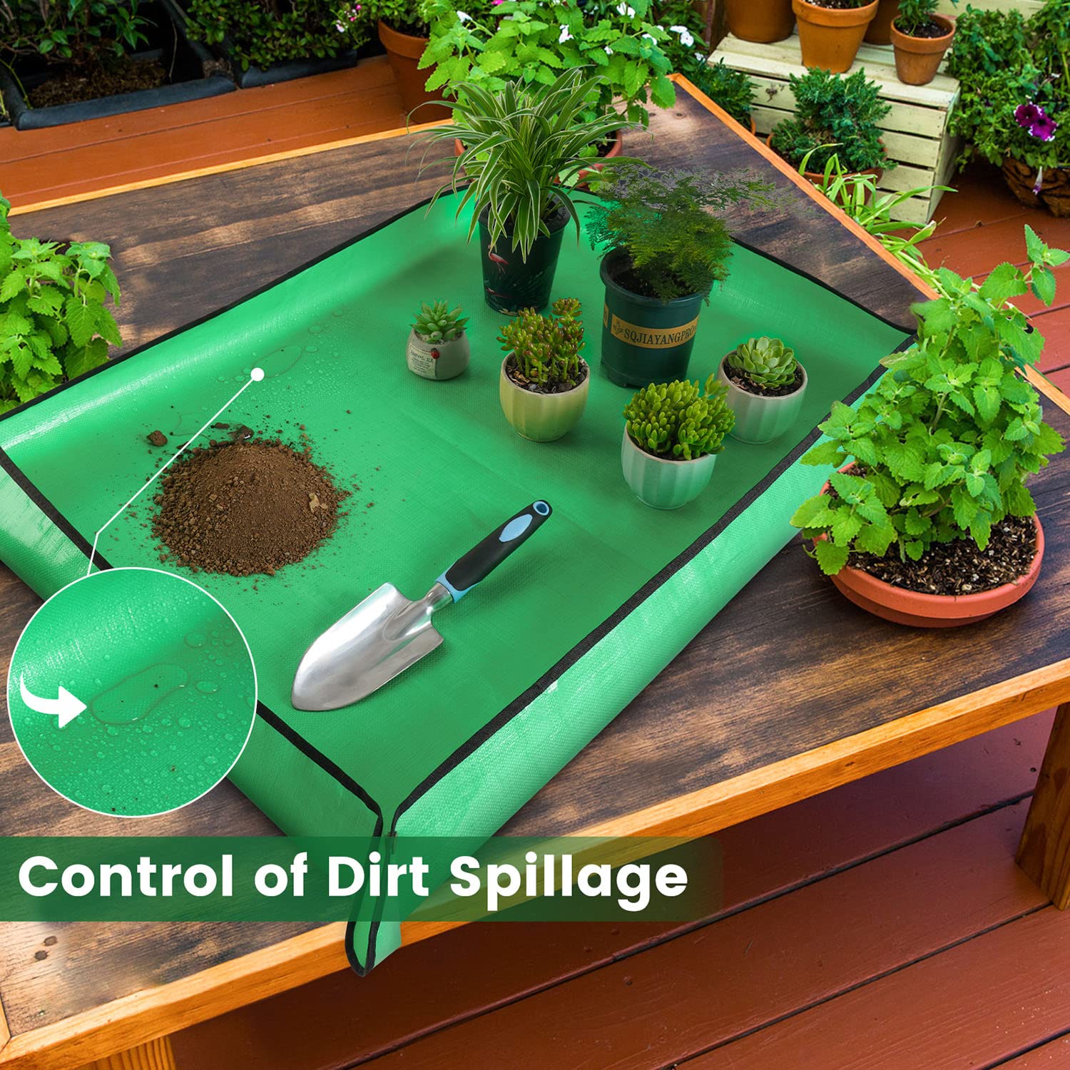 Innovatieve extra grote waterd - Repotting Mat recensie en prijs